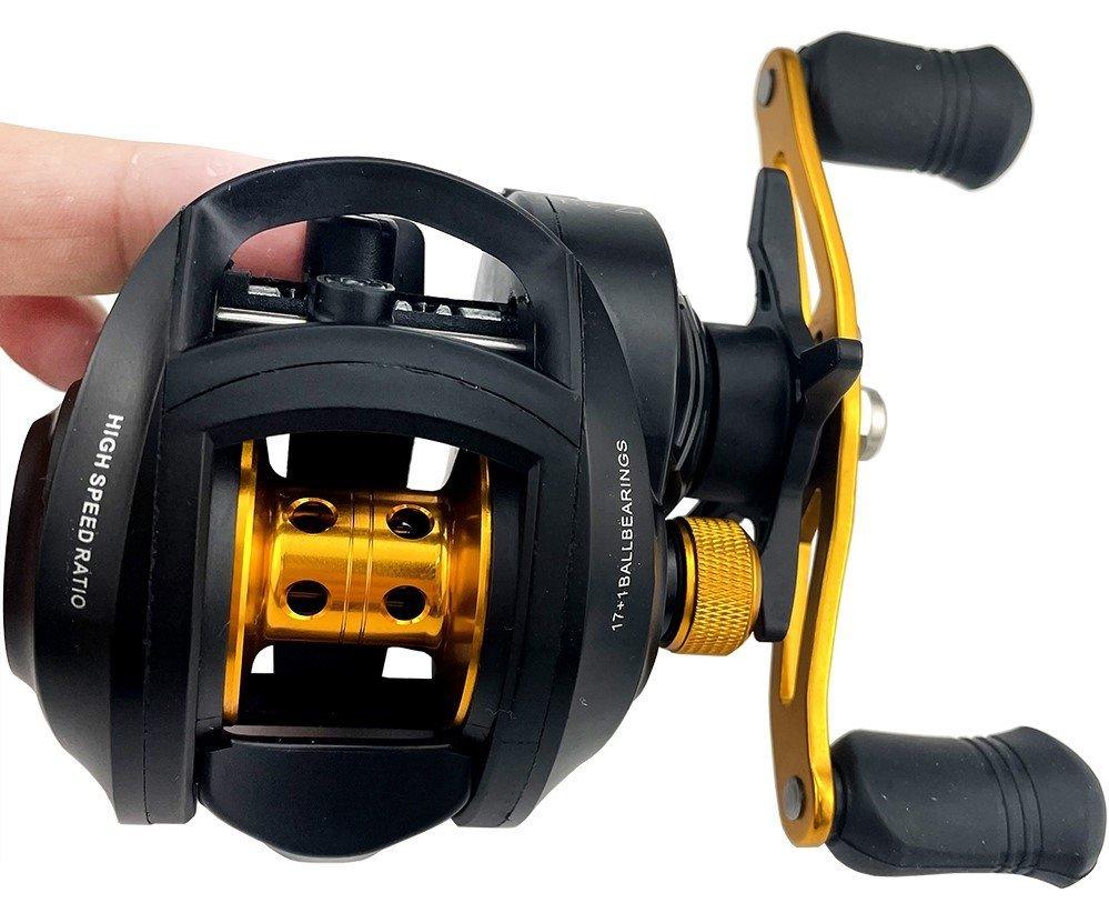 Carretilha GHOTDA GF2000 - 10kg Drag 17+1 Rolamentos